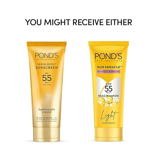 PONDS SUNSCREEN CRM SF55