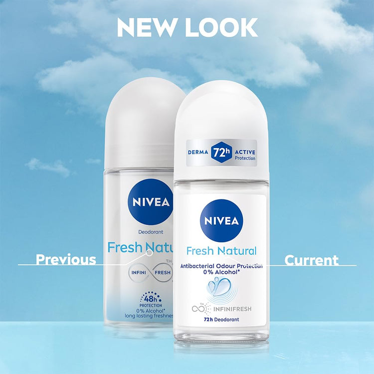 NIVEA ROLLON FRESH NATURAL