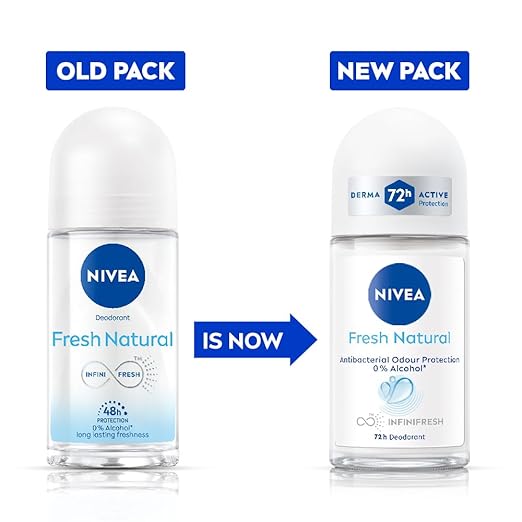NIVEA ROLLON FRESH NATURAL