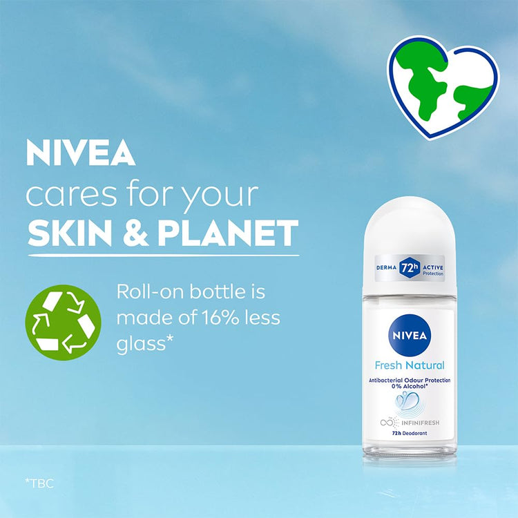 NIVEA ROLLON FRESH NATURAL