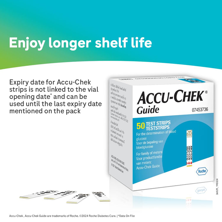 STRIP ACCU CHEK GUIDE GLUCO M