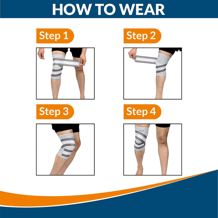 ACCU KNEE BINDER BAMBOO