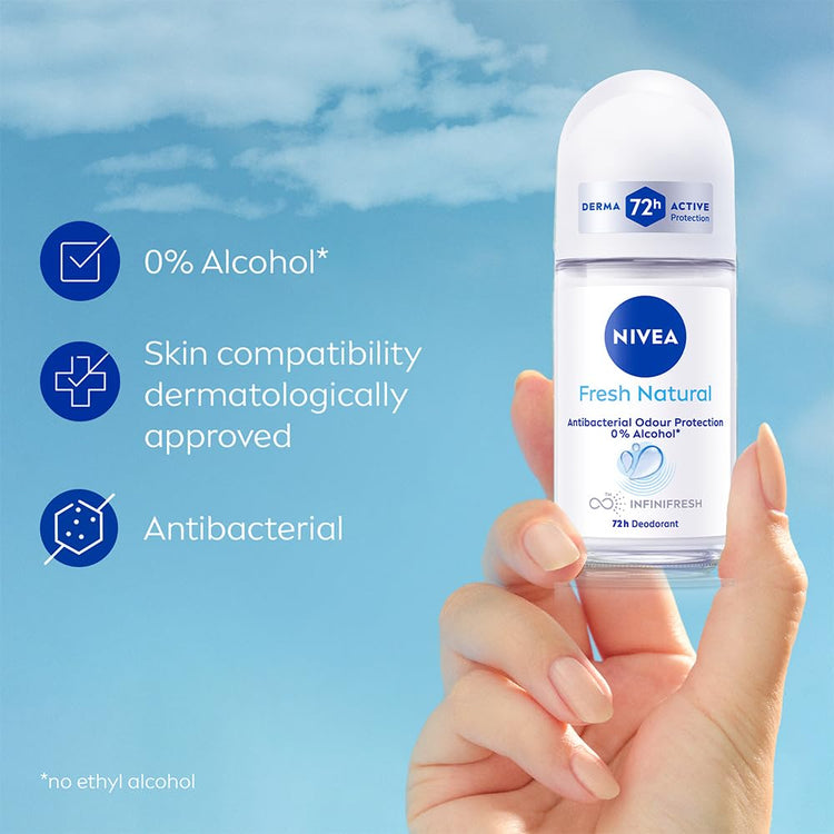 NIVEA ROLLON FRESH NATURAL