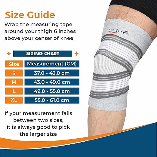 ACCU KNEE BINDER BAMBOO