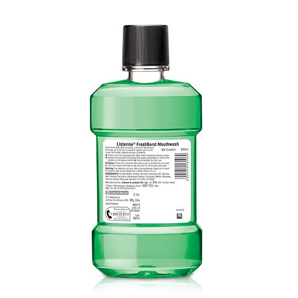 LISTERINE FRESHBURST M/W