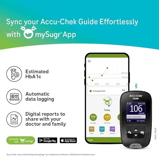 STRIP ACCU CHEK GUIDE GLUCO M